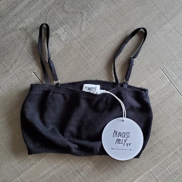 NWT Princess Polly Black Bralette - Picture 2 of 4